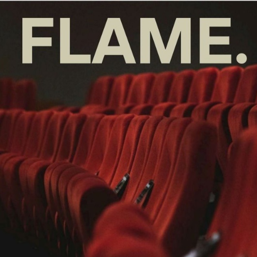 image of the front cover of Flame. student magazine
